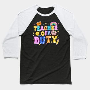 Teacher End of School Year - Last Day Of School Gift For Boys Girls Kids Baseball T-Shirt